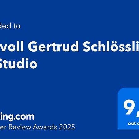 Stilvoll Gertrud Schloessli 1 Zi Studio Saint-Gall Extérieur photo